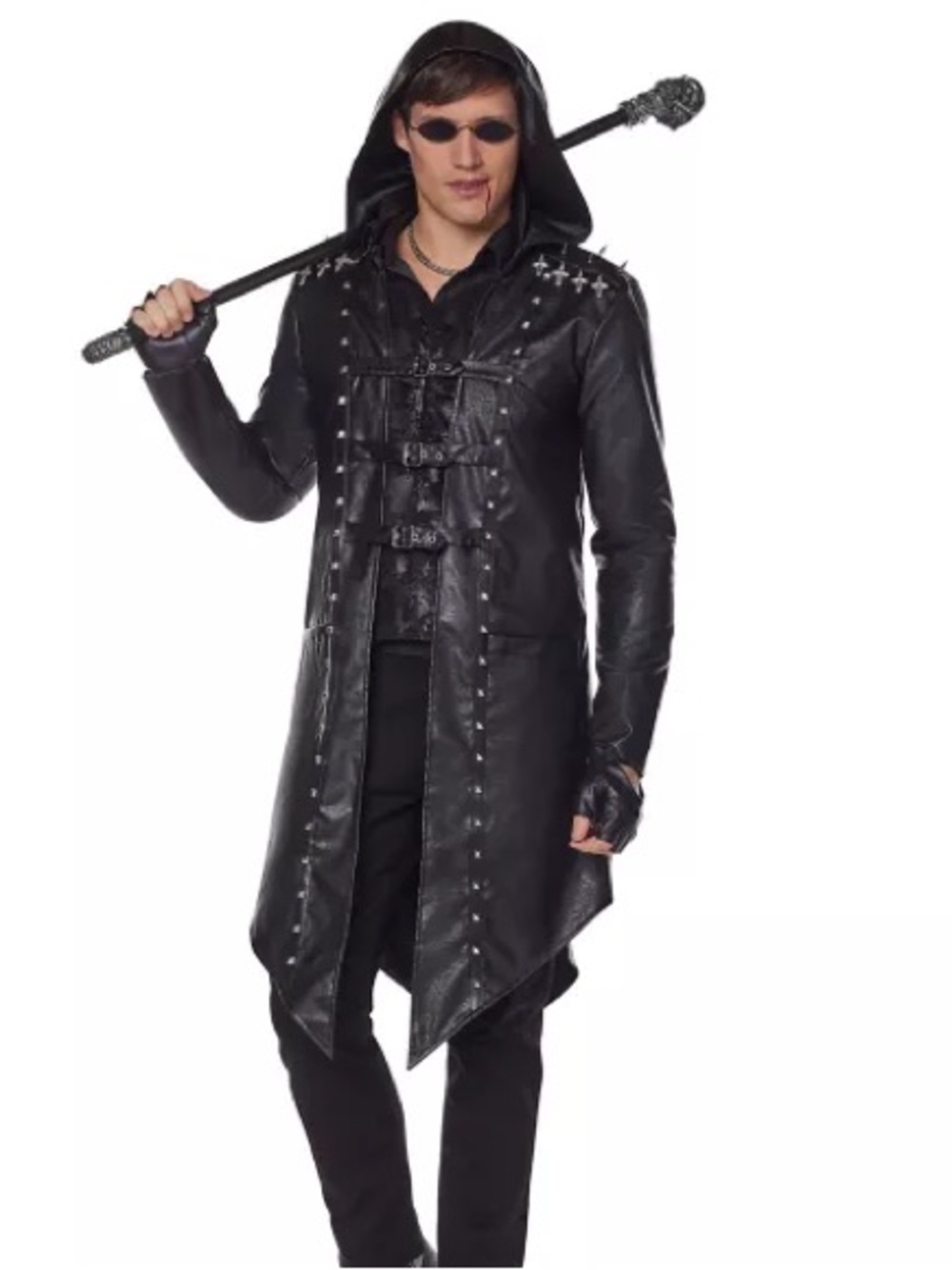 SPIRIT HALLOWEEN Adult Gothic Vampire Jacket Men’s Costume Size L